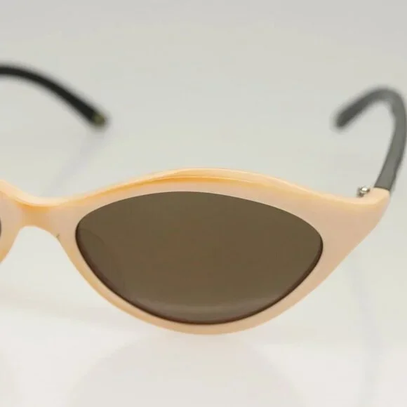 CHANEL Sunglasses plastic Beige CC Auth SW1020 - Picture 5 of 10
